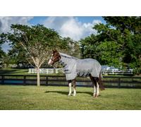 Horseware Ireland Rambo Protector Fieldsafe Plus, Silver/Navy, White&Beige - 130 cm