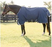 Horseware Ireland Rhino Turnout 100g Navy/Titanium Gray & Classic Blue - 155 cm