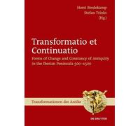 Horst Bredekamp Transformatio et Continuatio (Copertina rigida)