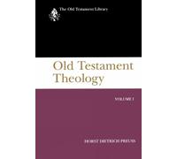 Horst Dietrich Preuss Old Testament Theology, Volume I (Tascabile)