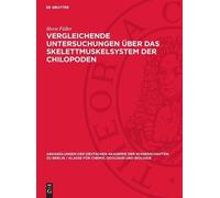 Horst Füller Vergleichende Untersuchungen über das Skelettmus (Copertina rigida)