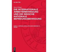 Horst Krüger Anfänge sozialistischen Denkens in Indien (Copertina rigida)