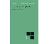 Horst Seidl Aristote Aristoteles' Metaphysik. Bücher I(A) - VI(E). G (Tascabile)