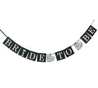 Hortense B. Hewitt 30338 - Striscione per feste in carta, colore: Nero/Bianco
