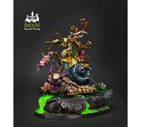 Horticulous Slimux Maggotkin Nurgle - età di sigmar COMMISSIONE pittura