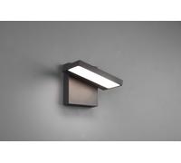 Horton applique da esterno led in fusione antracite orientabile l. 15cm x h. 12