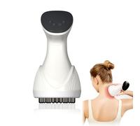 Horuili® Raschietto elettrico, Spazzola Meridiana Elettrica, Massaggiatore Meridiano del Corpo Portatile, Massaggio Gua Sha per la Spalla e il Collo, Vibrazione, Calore e Rilassamento Muscolare