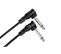 Hosa CFS-106, Guitar Patch Cable, Molded Right-angle to Same, 6 in