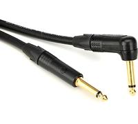 Hosa CGK-010R, Edge Guitar Cable, Neutrik Straight to Right-angle, 10 ft