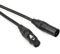 Hosa CMK-005AU, Edge Microphone Cable, Neutrik XLR3F to XLR3M, 5 ft