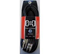 HOSA CPR-410, PRO DUAL CABLE 1/4" TS - RCA 10FT