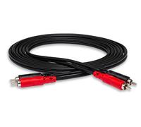 Hosa CRA-201, Stereo Interconnect, Dual RCA to Same, 1 m