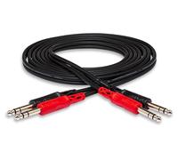 Hosa CSS-201, Stereo Interconnect, Dual 1/4 in TRS to Same, 1 m