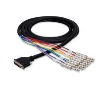 Hosa DTP-803, Balanced Snake, DB25 to 1/4 in TRS, 3 m