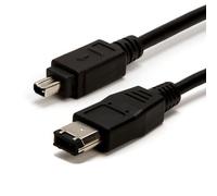Hosa FIW-46-103, FIREWIRE 400 CABLE 4-PIN - 6-PIN 3FT