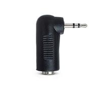 Hosa GMP-467, Right-angle Adaptor, 3.5 mm TRS to 2.5 mm TRS