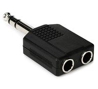 Hosa GPP-359, Adaptor, Dual 1/4 in TRS to 1/4 in TRS