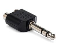 Hosa GPR-484, Adaptor, Dual RCA to 1/4 in TRS