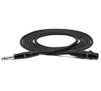 Hosa HMIC-010HZ, Pro Microphone Cable, REAN XLR3F to 1/4 in TS, 10 ft