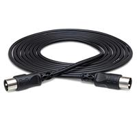 Hosa MID-320BK, MIDI Cable, 5-pin DIN to Same, 20 ft
