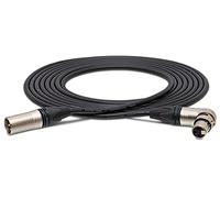 Hosa MXX-001.5RS, Camcorder Microphone Cable, Neutrik Right-angle XLR3F to XLR3M, 1.5 ft