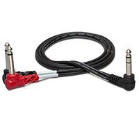 Hosa stp-201rr right-angle 1/10,2 cm TRS a doppio ad angolo retto 1/10,2 cm TS inserto cavo, 3.3 piedi