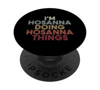 Hosanna Name Hosanna Personalized Name First Given PopSockets PopGrip Adesivo