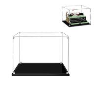 Hosdiy Acrilico Vetrina Espositiva per Lego Macchina da Scrivere - Teca Vetrina Compatibile con Lego 21327 (Solo Vetrina, Senza Modello)