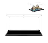 Hosdiy Teca Espositiva in Acrilico per Lego-76419 - Compatibile Con Castello e Parco di Hogwarts - Trasparente (Solo Vetrina)