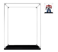 Hosdiy Teca Vetrina Espositiva in Acrilico per (Optimus Prime) Modello - Compatibile con Lego 10302 - Teca Vetrina (Solo Vetrina, Senza Modello)