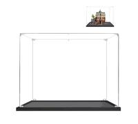 Hosdiy Teca Vetrina per Lego-10297 - Compatibile con (Boutique Hotel) - Trasparente Espositiva in Acrilico - 30x30x35cm