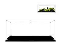 Hosdiy Teca Vetrina Trasparente in Acrilico Espositiva per Lego-42161 - per (Lamborghini-Huracan-42161) - 35x15x10 cm