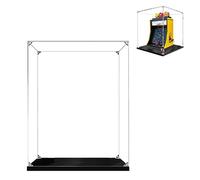 Hosdiy Teca Vetrina - Trasparente in Acrilico Vetrina Espositiva per Lego-10323 - Compatibile con (PAC-Man-Arcade) - 30x20x43 cm (Solo Vetrina)
