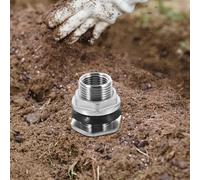 Hose Adapter for Rain Buckets and Hoses Raccordo Passaparete Filettato