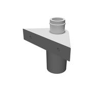 Hose Adapter Wall Mount for Einhell TH-VC 1820 S - 25mm Flexible Hose