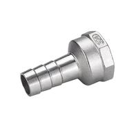 Hose Barb Tail 10MM SS304 Stainless Steel Pipe Fitting 1/8" BSP Female Connector Joint Coupler Adapter YZWRWRMKTB