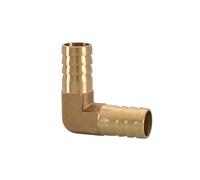 Hose Barb Tail 14mm OD Brass Barbed Pipe Fitting Right Angle Elbow Connector Coupler Adapter