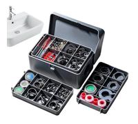 Hose Bib Repair Kit - Multi-Functional 3-Layer Household with Storage