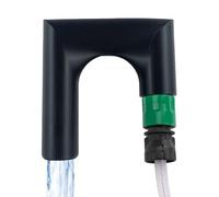 Hose Holder Tube, Pool Filling Bracket, Leak Proof Grip with Strong Fit, Pipe Support with Compact Style, 4.53x4.33 Inches Utility Tool, Tube for Indoor Garden Backyard Farm Beach Swimming Pool Faucet