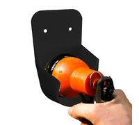 Hose Nozzle Bracket, Wall Mount Holder, 3,35 x 3,15 x 4,72 Inches Sprayer Placement Rack, Space Saving Pipe Head Storage for Irrigation Yard Patio Lawn Backyard and Outdoor Organization in Watering