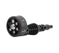 Hose Nozzle Sprayer - High Pressure Adjustable Brass Tip Foam Nozzle