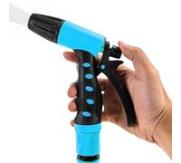 Hose Pipe Spray Guun With Soap Dispenser, Garden Hose Spray guun Foam Sprayer, Adjustable Sprray Nozzle For Garden Great For Cleaning For Gardens Lawn Outside Outdoor Backyard Pet Showering Washing
