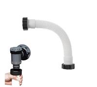 Hose Pool Pump, Quick-Connect Replacement Pipe, Flexible Heavy-Duty Hose, Water Flow Tubing for Ground Pools, Hot Tubs, Filtration Vacuuming and Backwashing, 40x150cm