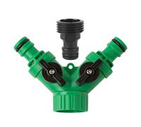 Hose Splitter, Y-Shaped Water Spigot Splitter, Water Faucet Connector for Garden Homeowners Watering Lawn Irrigazione Outdoor Cleaning Car Washing Pool Filling Yard Maintenance