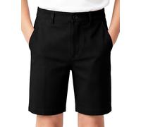 Hoseay Pantaloncini Scuola Ragazzi Senza Stiratura Shorts Uniforme età 7-13 | Cerniera e Bottone, Traspirante, Vita Elastica, Pantaloncini Formali, Tempo Libero, Sport, Casual, Outdoor, Estate