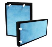 HOSECES PB-P01F Filtro dell'aria di ricambio compatibile con purificatore d'aria Pro Breeze PB-P01, filtro dell'aria 2 in 1 H13 a carbone attivo HEPA ad alta efficienza, confezione da 2