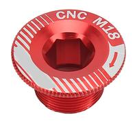 HOSEONFN Bullone di fissaggio per manovella per bicicletta da strada, mountain bike, lega di alluminio, lavorato a CNC, leggero, durevole, anti corrosione, pedale cavo monoblocco compatibile per FSA