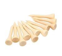 HOSEONFN da 100 pezzi, 5 misure, tee da golf in legno rispettose 'ambiente (4,2 cm)
