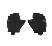 HOSEONFN Guanti da ciclismo neri a mezza dita, traspiranti, antiscivolo e ammortizzanti per bici da strada in estate. (SG)