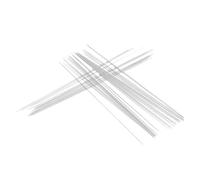 Hoseonfn per la produzione di gioielli, aghi perline da 40 pcs, acciaio liscio inossidabile, grande aghi da cucito a mano, set di aghi fai -da -te, strumenti di cucito